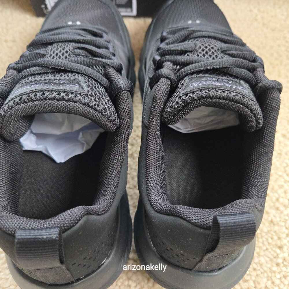 NIB Under Armour Charged Assert 9 Black/Black Sneakers {Size 8} - Picture 6 of 7